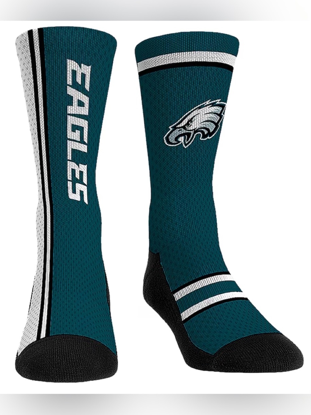 Rock Em Philadelphia Eagles Unisex Crew Socks Sz S/M